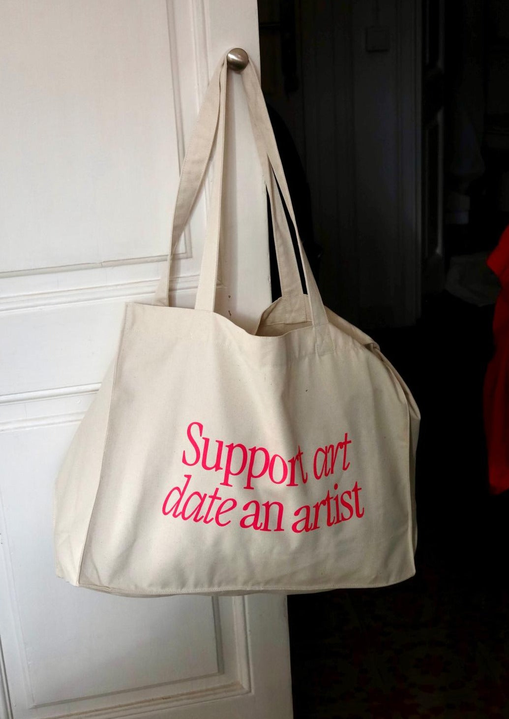 SUPPORT ART Tote bag