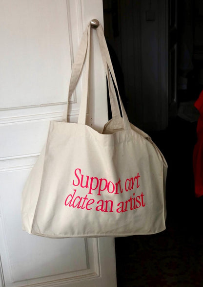SUPPORT ART Tote bag